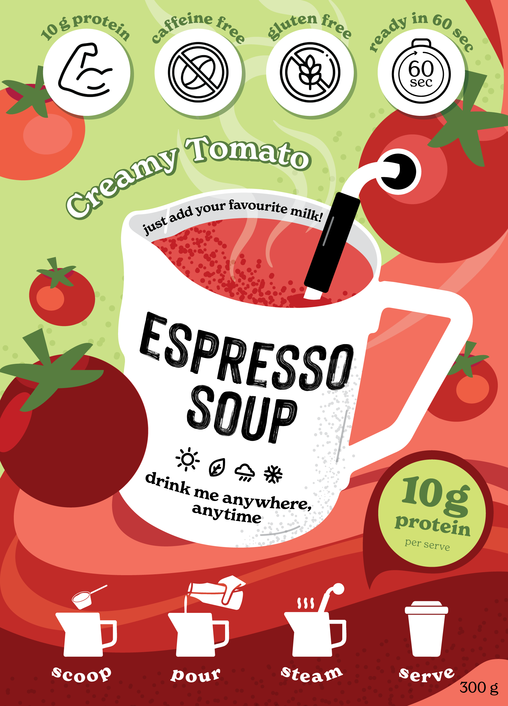 Creamy Tomato Espresso Soup